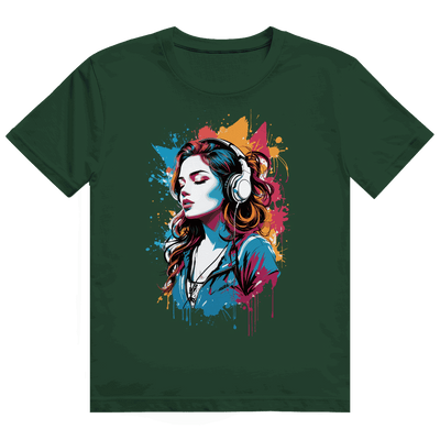 Heavy Cotton T-Shirt - Beat Girl | Division420®