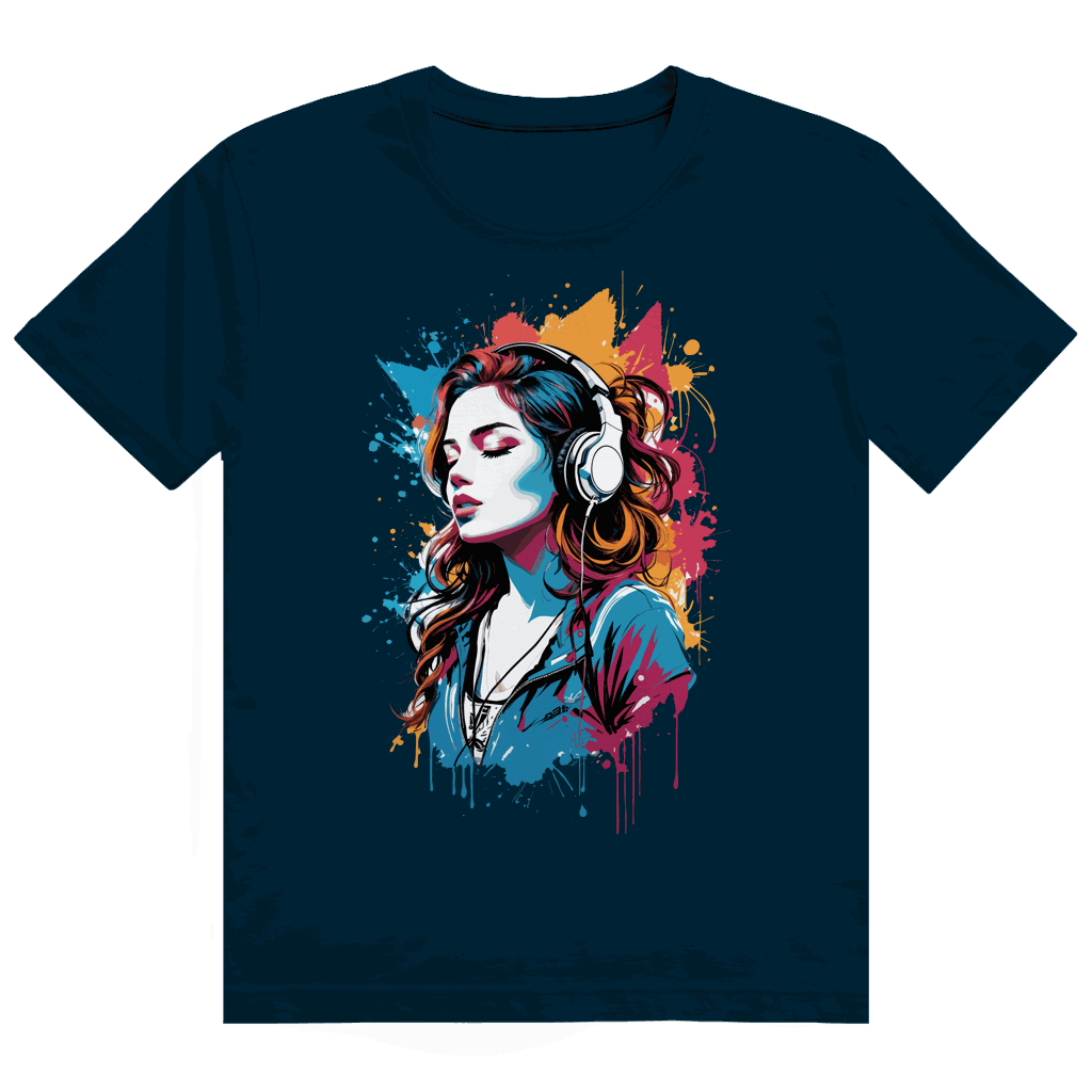 Heavy Cotton T-Shirt - Beat Girl | Division420®