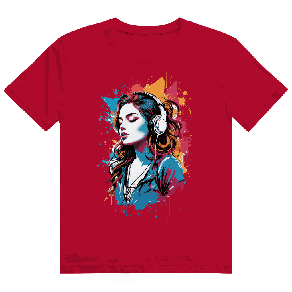 Heavy Cotton T-Shirt - Beat Girl | Division420®
