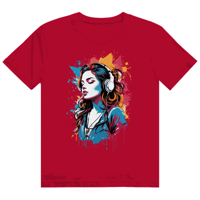Heavy Cotton T-Shirt - Beat Girl | Division420®