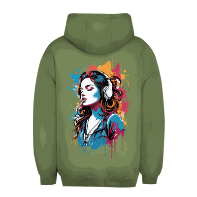 Unisex Oversize Hoodie - Beat Girl | Division420®