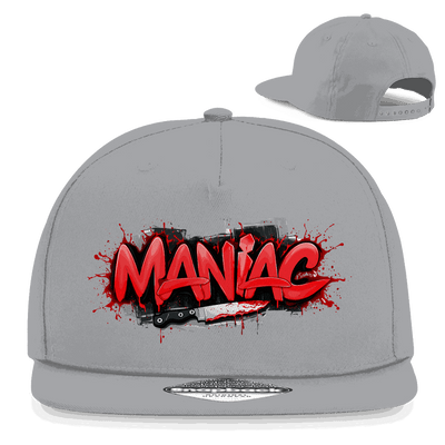 Division420 Snapback Cap Maniac aus Baumwoll-Twill mit 5-Panel Design und Snapback-Verschluss