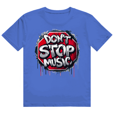 Heavy Cotton T-Shirt - Dont stop Music | Division420®