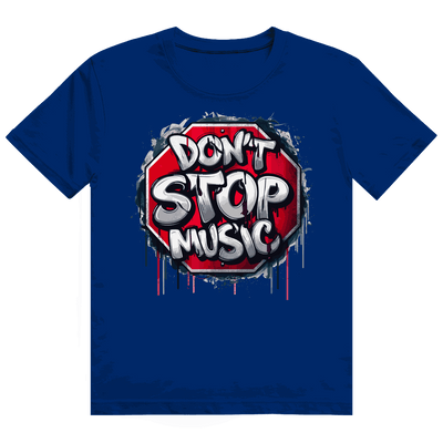 Heavy Cotton T-Shirt - Dont stop Music | Division420®