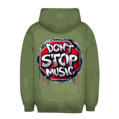 Unisex Oversize Hoodie - Dont stop Music | Division420®