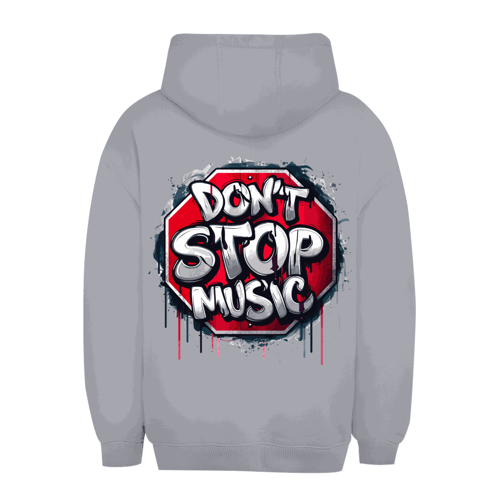 Unisex Oversize Hoodie - Dont stop Music | Division420®