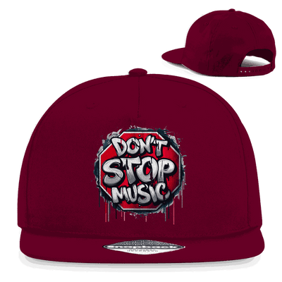 Snapback Rapper Cap - Dont stop Music | Division420®