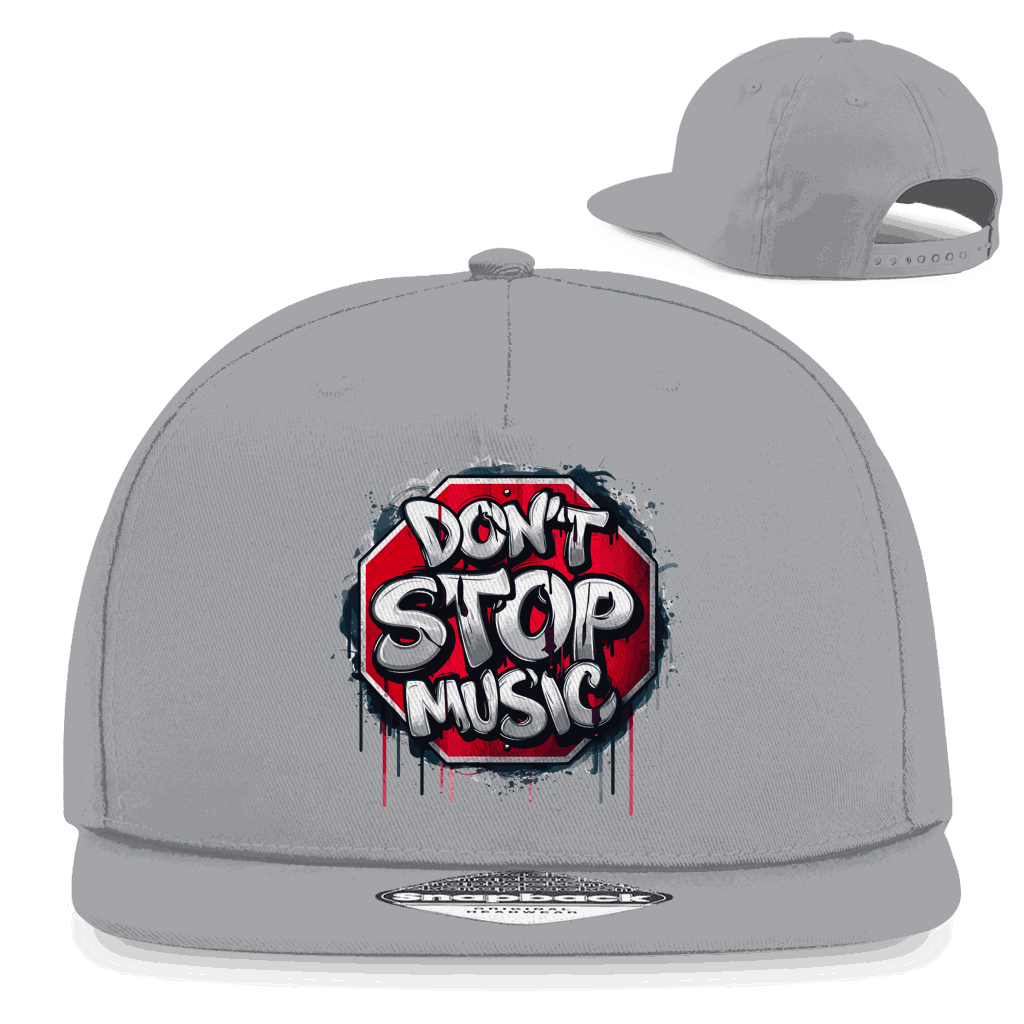 Snapback Rapper Cap - Dont stop Music | Division420®