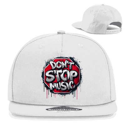 Division420 Snapback Rapper Cap mit flachem Schirm und retro Snapback-Verschluss in klassischem 5-Panel Design