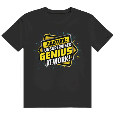 Heavy Cotton T-Shirt - Genius at work | Division420®