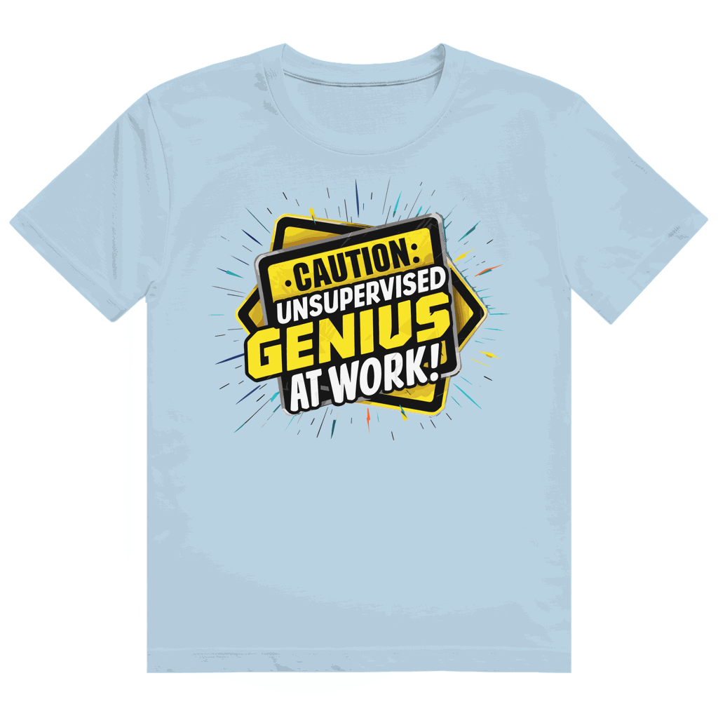 Heavy Cotton T-Shirt - Genius at work | Division420®