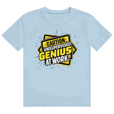 Heavy Cotton T-Shirt - Genius at work | Division420®