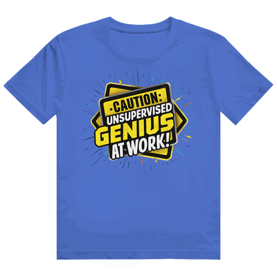 Heavy Cotton T-Shirt - Genius at work | Division420®