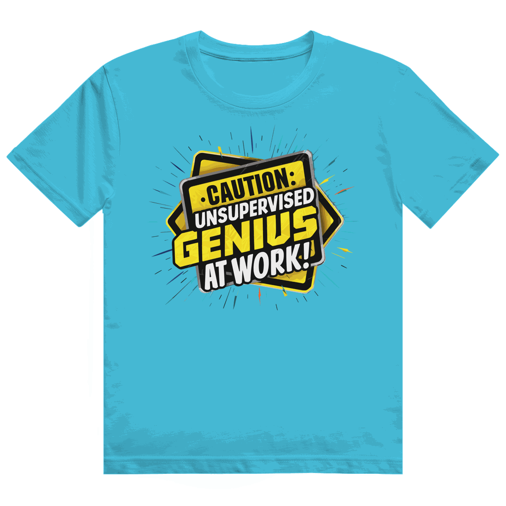 Heavy Cotton T-Shirt - Genius at work | Division420®