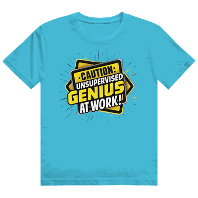 Heavy Cotton T-Shirt - Genius at work | Division420®