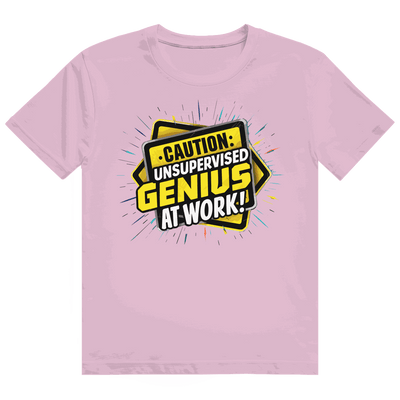 Heavy Cotton T-Shirt - Genius at work | Division420®