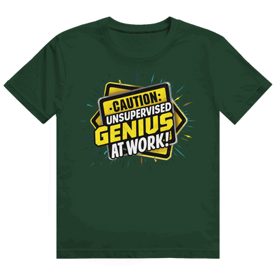 Heavy Cotton T-Shirt - Genius at work | Division420®