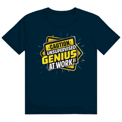 Heavy Cotton T-Shirt - Genius at work | Division420®