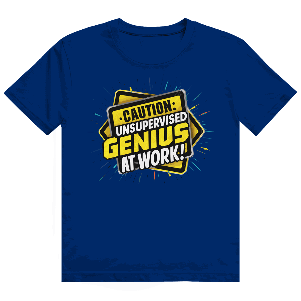 Heavy Cotton T-Shirt - Genius at work | Division420®