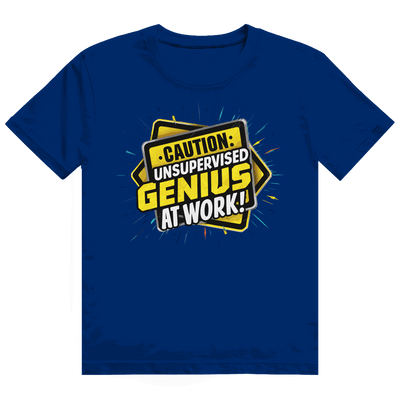 Heavy Cotton T-Shirt - Genius at work | Division420®