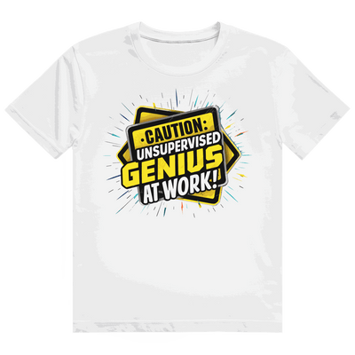 Heavy Cotton T-Shirt - Genius at work | Division420®