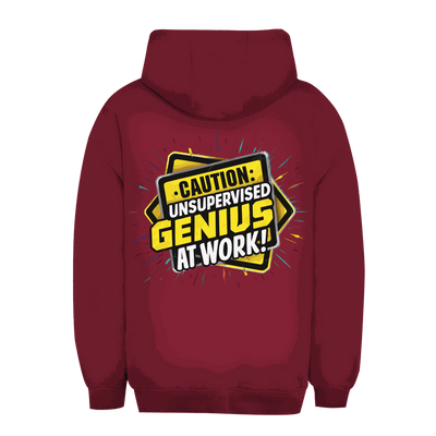Unisex Oversize Hoodie - Genius at work | Division420®