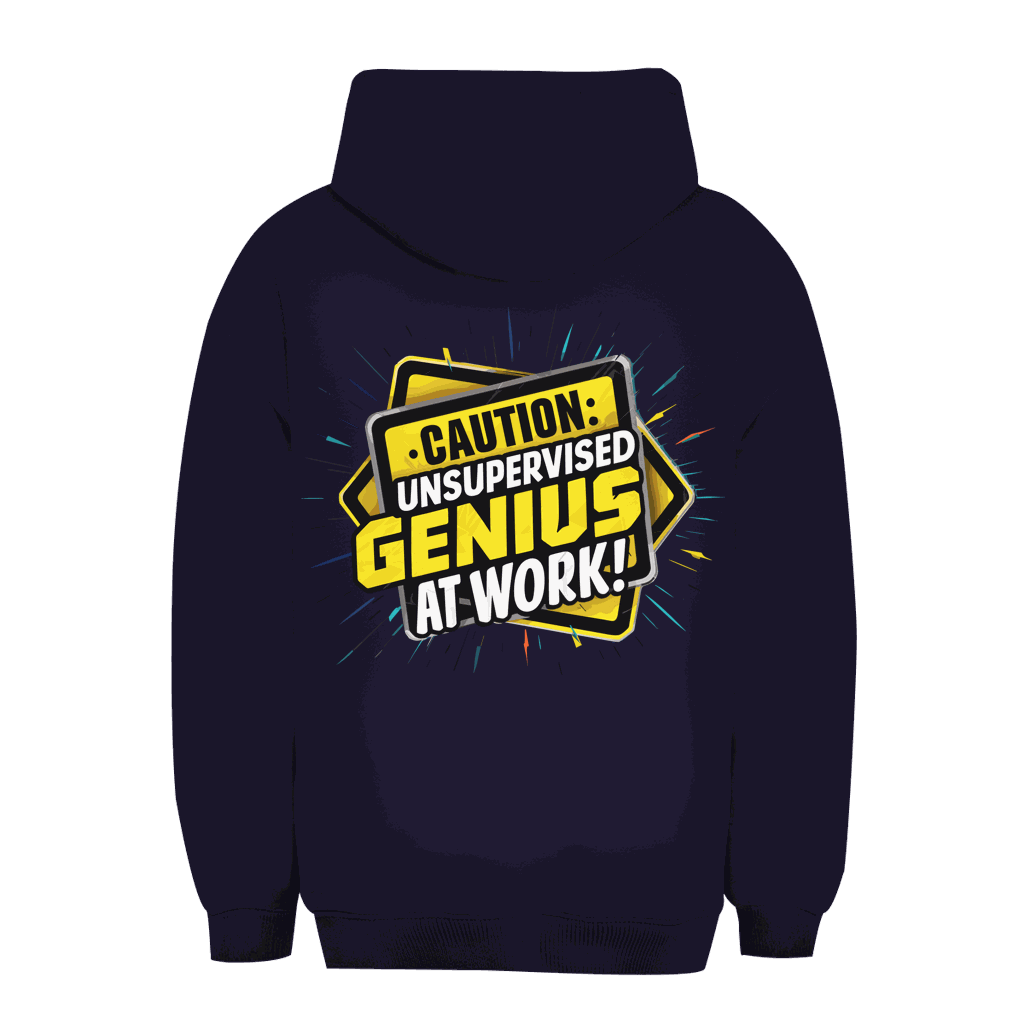 Unisex Oversize Hoodie - Genius at work | Division420®