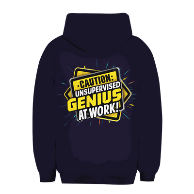 Unisex Oversize Hoodie - Genius at work | Division420®