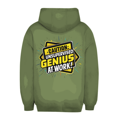 Unisex Oversize Hoodie von Division420 mit lockerem Schnitt und nachhaltiger Baumwollmischung