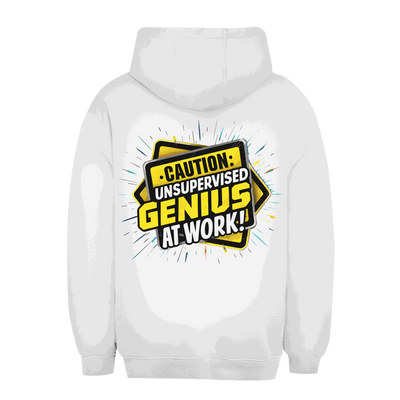 Unisex Oversize Hoodie - Genius at work | Division420®