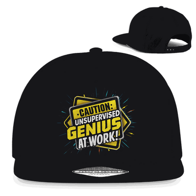 Snapback Rapper Cap - Genius at work | Division420®
