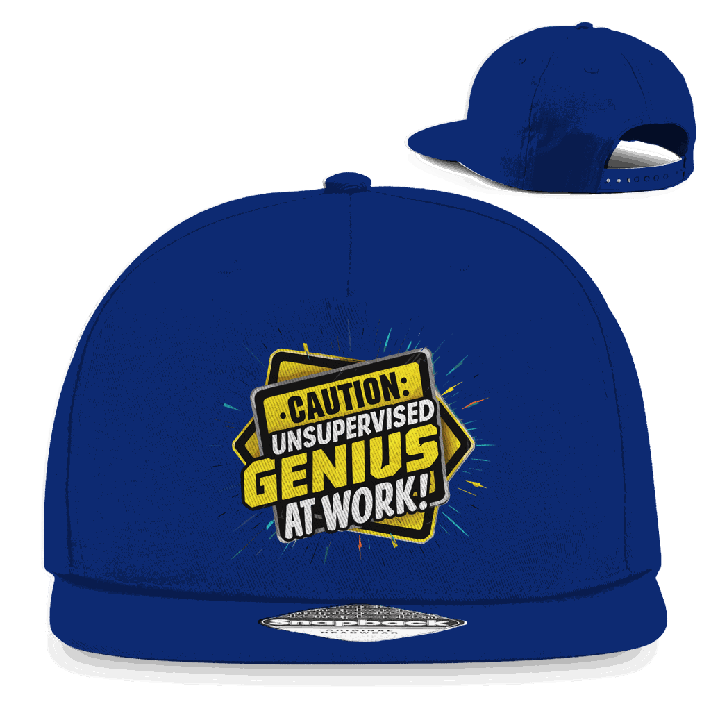 Snapback Rapper Cap - Genius at work | Division420®