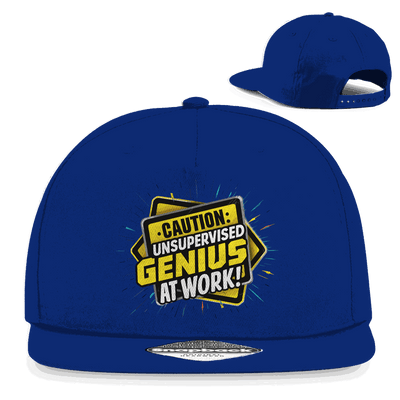 Snapback Rapper Cap - Genius at work | Division420®