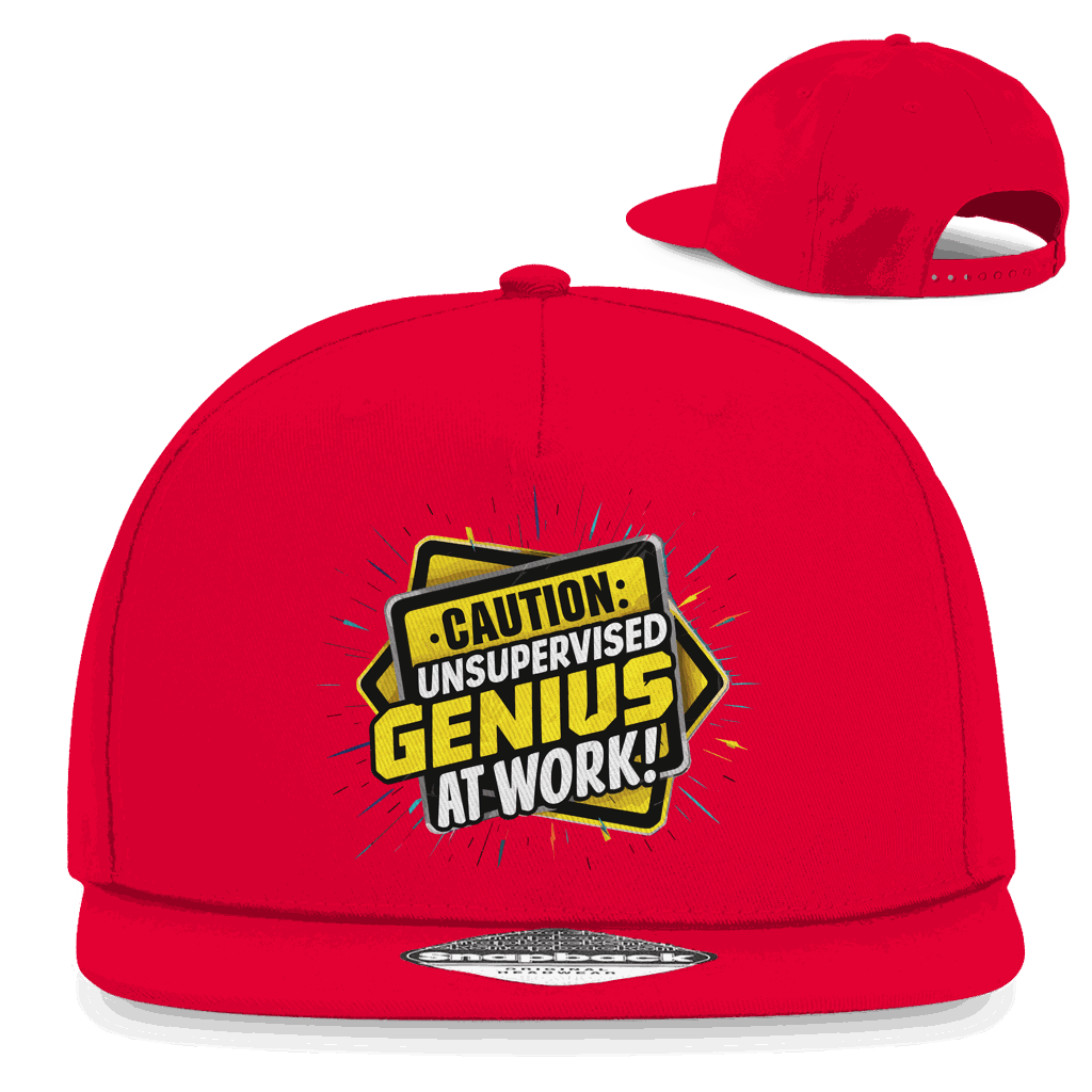 Snapback Rapper Cap - Genius at work | Division420®