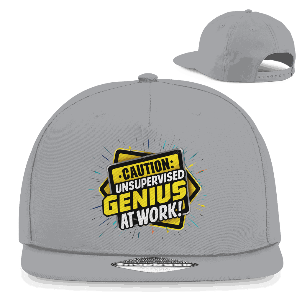 Snapback Rapper Cap - Genius at work | Division420®