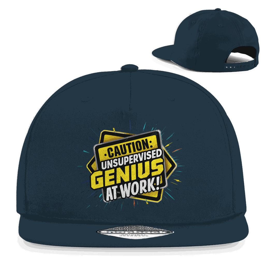 Snapback Rapper Cap - Genius at work | Division420®