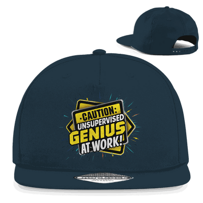 Snapback Rapper Cap - Genius at work | Division420®