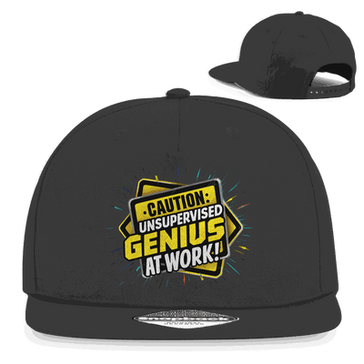 Snapback Rapper Cap - Genius at work | Division420®