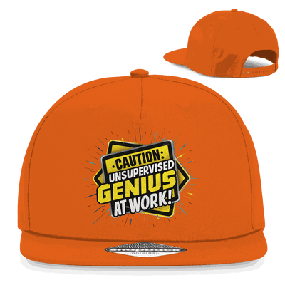 Snapback Rapper Cap - Genius at work | Division420®