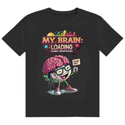 Heavy Cotton T-Shirt - My Brain loading | Division420®