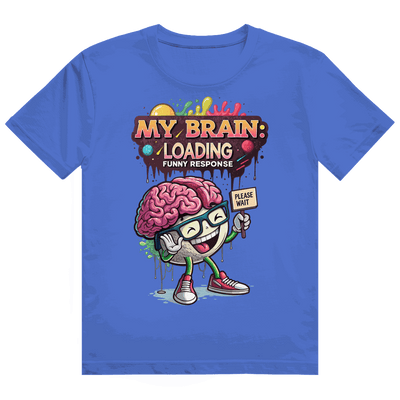 Heavy Cotton T-Shirt - My Brain loading | Division420®