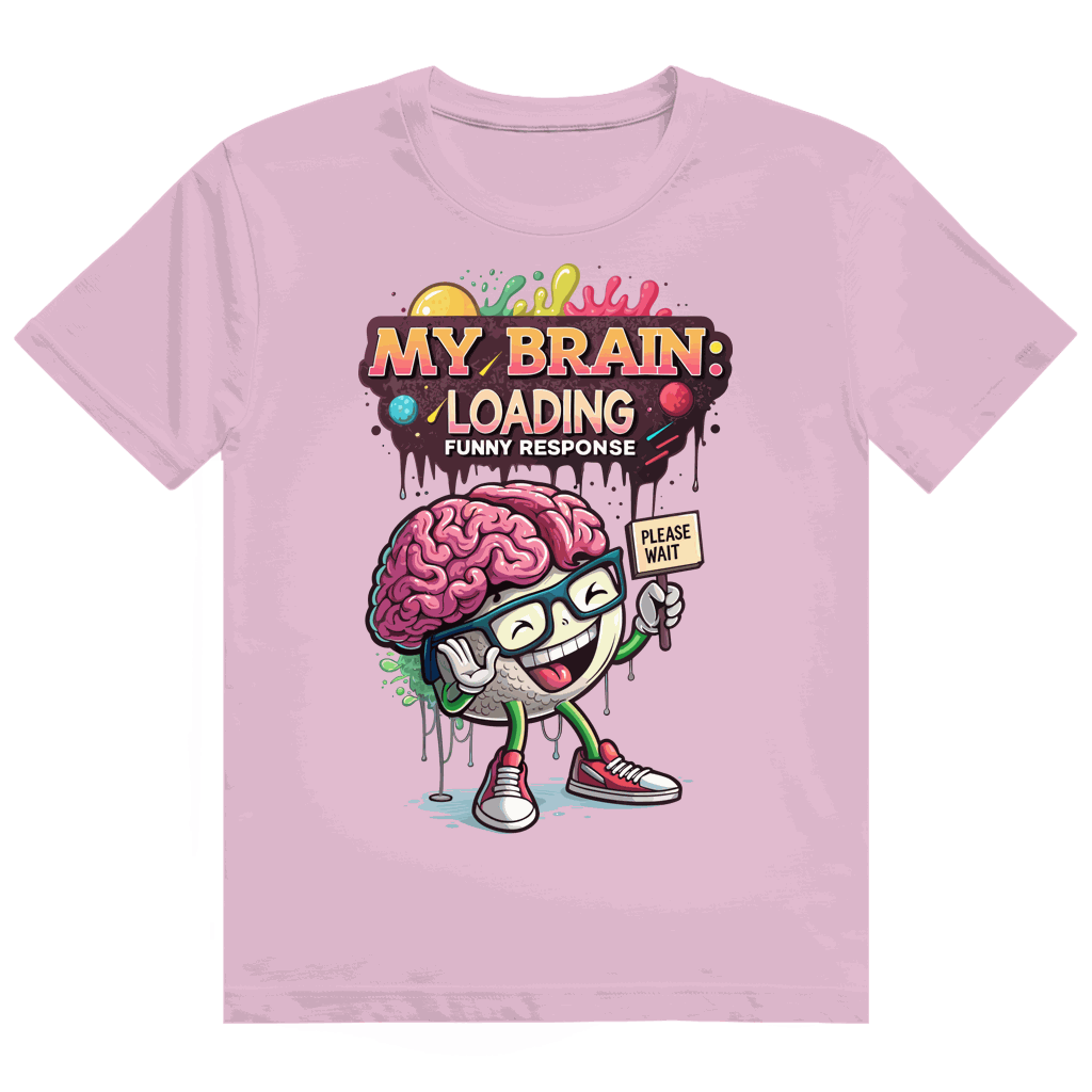 Heavy Cotton T-Shirt - My Brain loading | Division420®