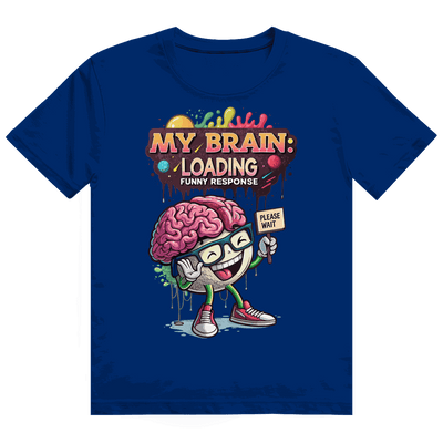 Heavy Cotton T-Shirt - My Brain loading | Division420®
