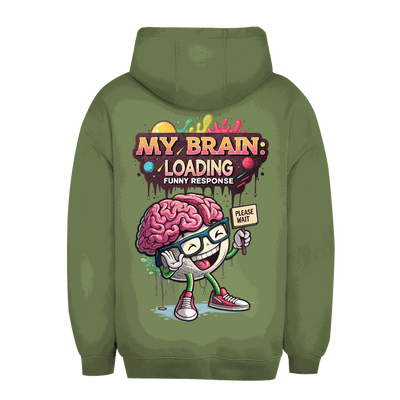 Unisex Oversize Hoodie - My Brain loading | Division420®