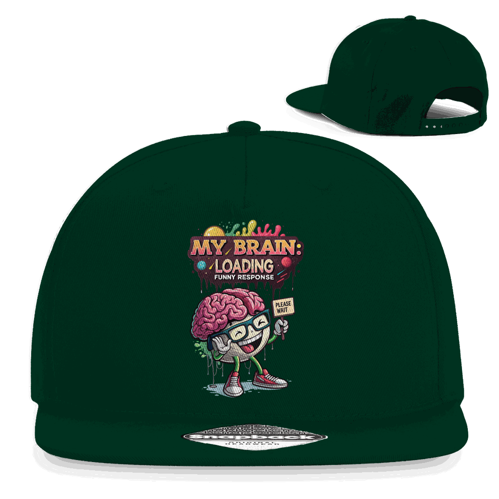 Snapback Rapper Cap - My Brain loading | Division420®