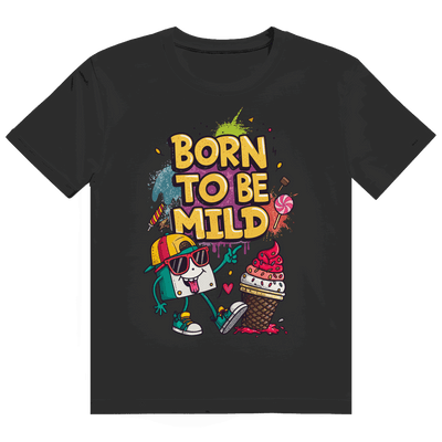 Größentabelle für Heavy Cotton T-Shirt Born to be mild von Division420