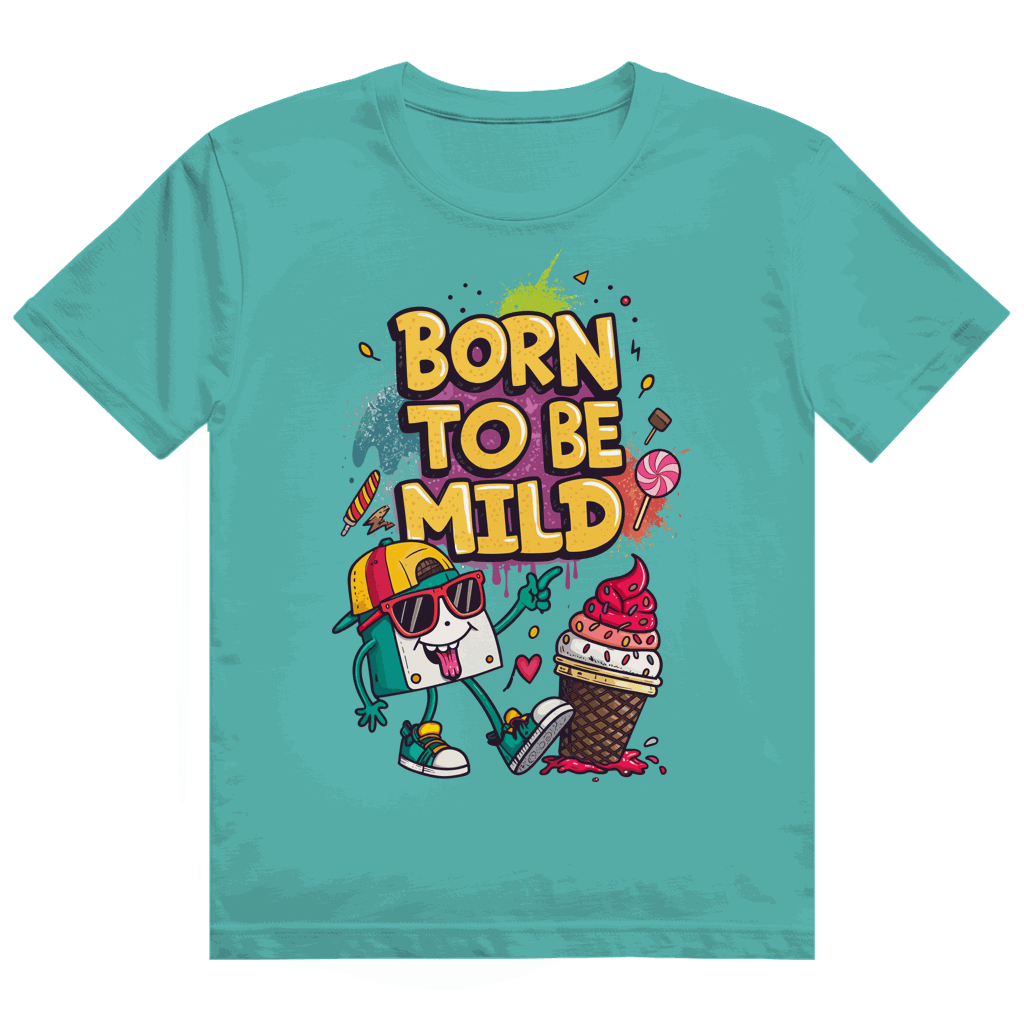 Heavy Cotton T-Shirt - Born to be mild | Division420®