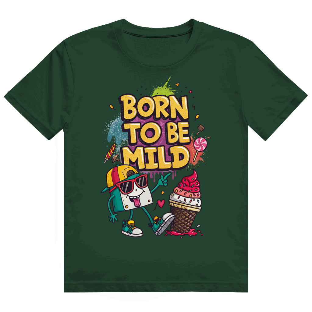 Heavy Cotton T-Shirt - Born to be mild | Division420®