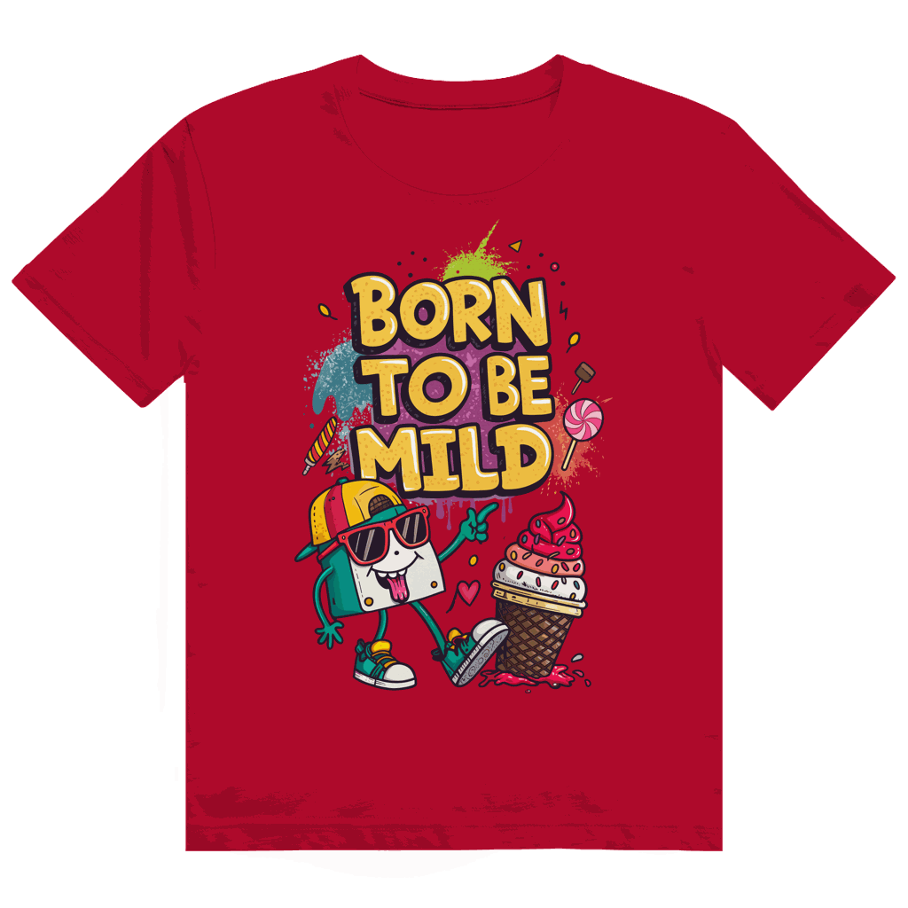 Heavy Cotton T-Shirt - Born to be mild | Division420®