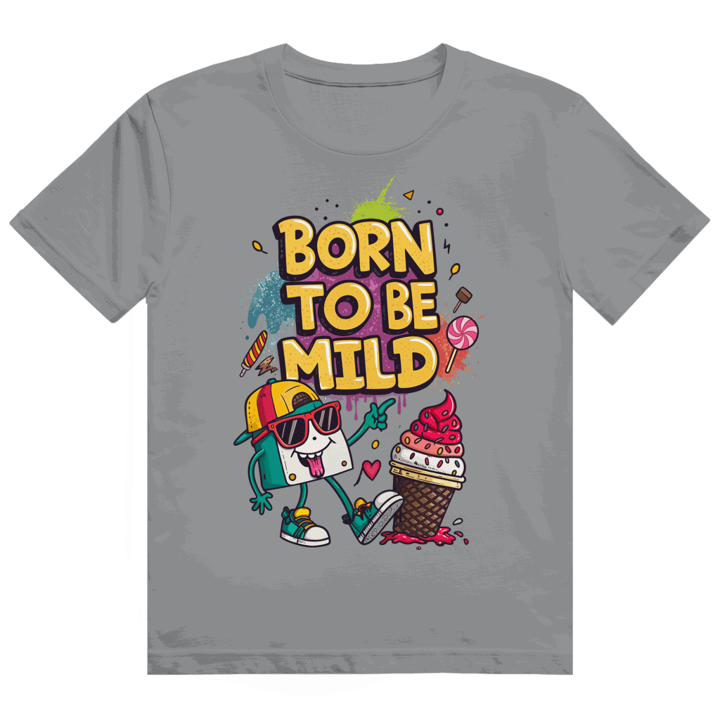 Heavy Cotton T-Shirt - Born to be mild | Division420®